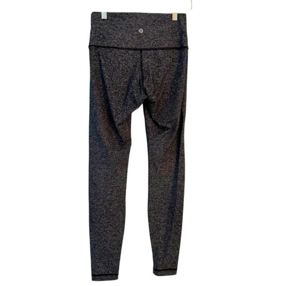 Lululemon Athletica | Gray and Black Heather Align 28”Leggings Size 6 - Picture 2 of 8